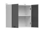 Wall cabinet JUNONA LINE G2D/60/57 BRW graphite order